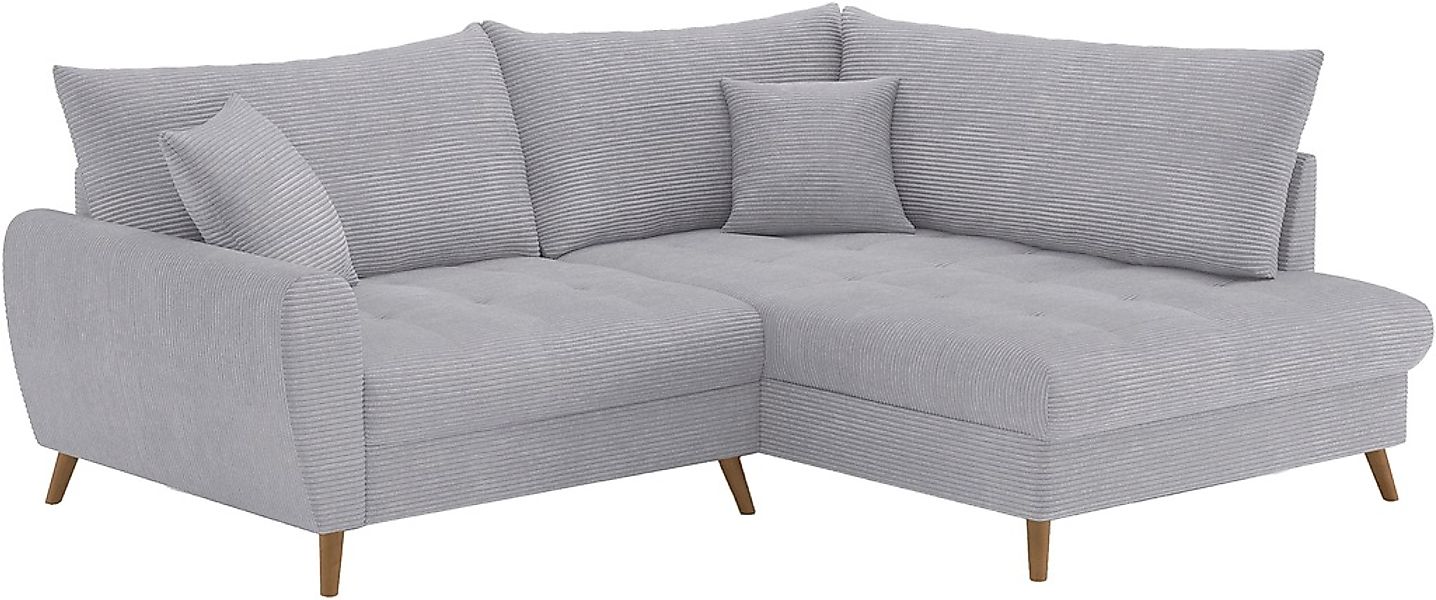 Mr. Couch Ecksofa "Blackburn II L-Form", Wahlweise mit Kaltschaumpolsterung günstig online kaufen