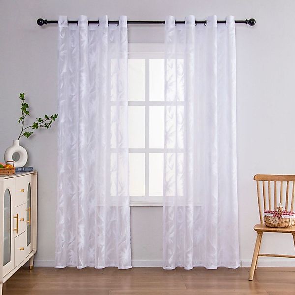 BYSURE Gardine, (2 St), Wohnzimmer, Schlafzimmer günstig online kaufen