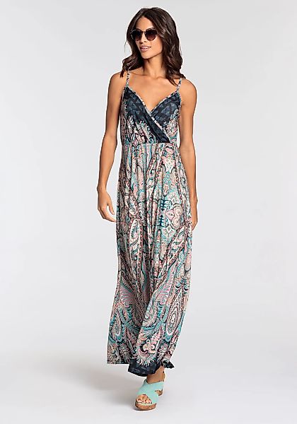 Melrose Sommerkleid, festliche Anlässe, in femininer Wickeloptik, Maxikleid günstig online kaufen