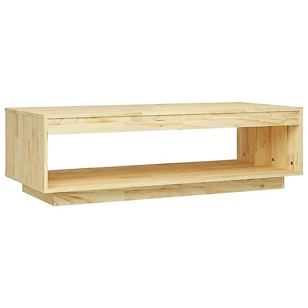 vidaXL Couchtisch 110x50x33,5 cm Massivholz Kiefer 808508 günstig online kaufen