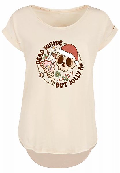 F4NT4STIC T-Shirt "Dead inside but jolly AF Weihnachten", Premium Qualität, günstig online kaufen