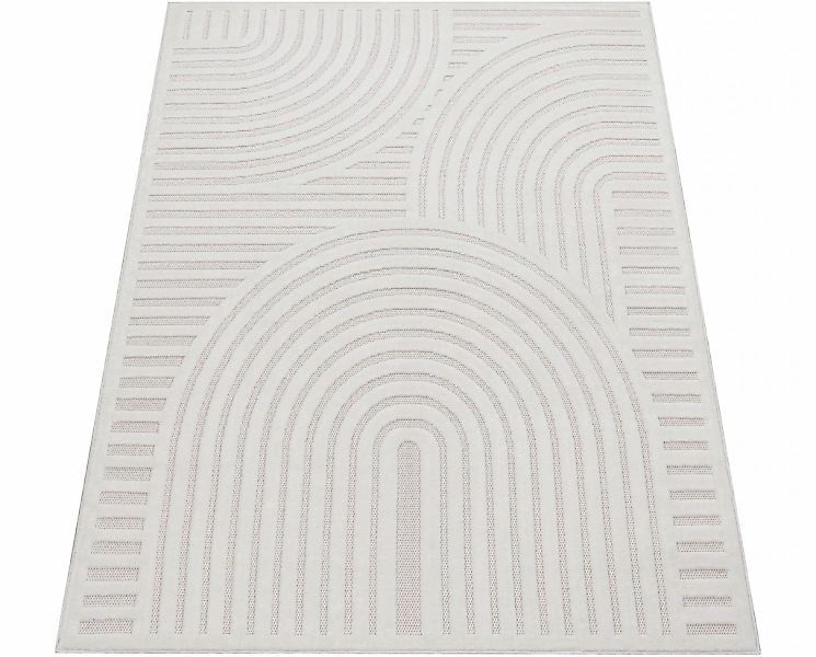 Paco Home Teppich »Livorno 674«, rechteckig, 14 mm Höhe, Uni Farben, modern günstig online kaufen