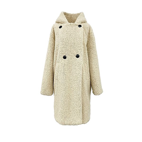 Lara Laurén Plüschjacke moderner Kuschelmantel aus günstig online kaufen