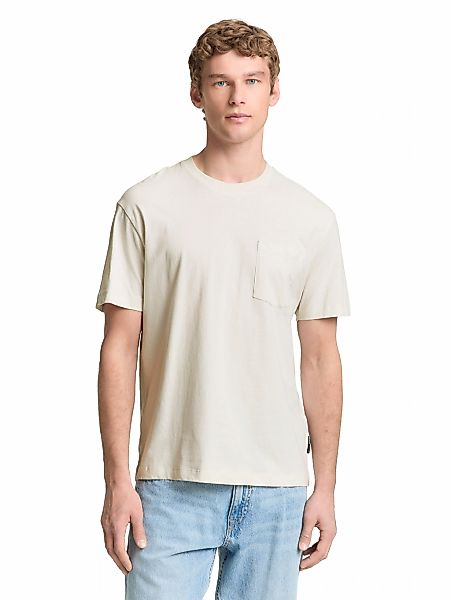 TOM TAILOR Denim T-Shirt mit Brust Tasche günstig online kaufen
