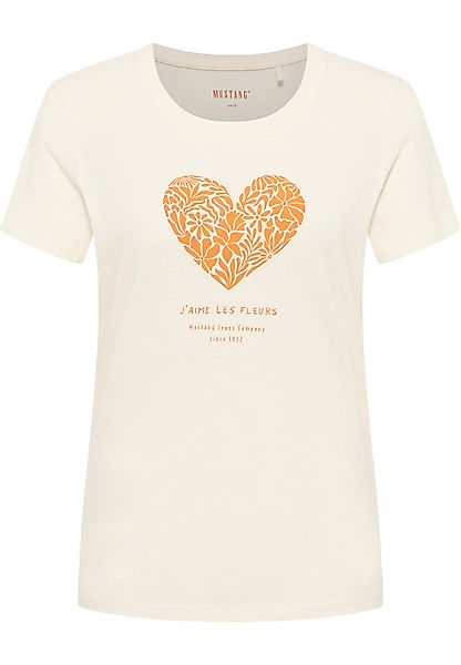 MUSTANG Kurzarmshirt "Damen Style Alma" günstig online kaufen