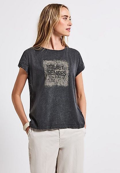 STREET ONE T-Shirt aus reiner Baumwolle günstig online kaufen