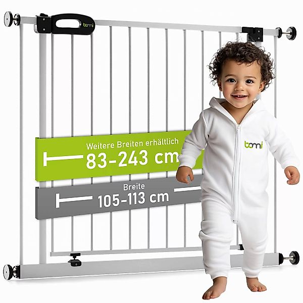 BOMI Türschutzgitter Babygitter Ohne Bohren Merle günstig online kaufen