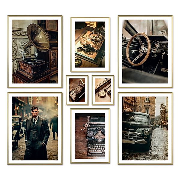 ARTFAVES Bilder-Collage Poster Set - VINTAGE günstig online kaufen