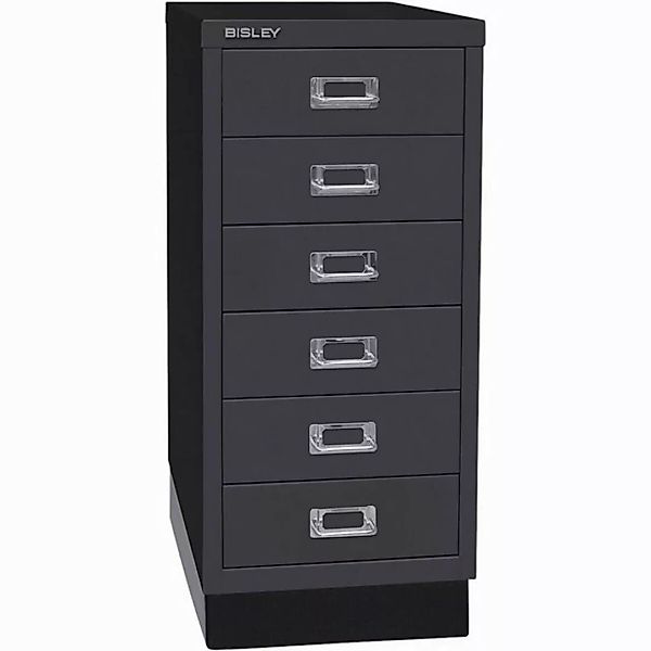 Bisley Aktenschrank Schubladenschrank MultiDrawer 29er Serie Sockel A4 6 Sc günstig online kaufen