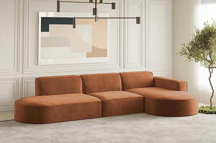 Fun Möbel Ecksofa Designersofa PALMA mit günstig online kaufen