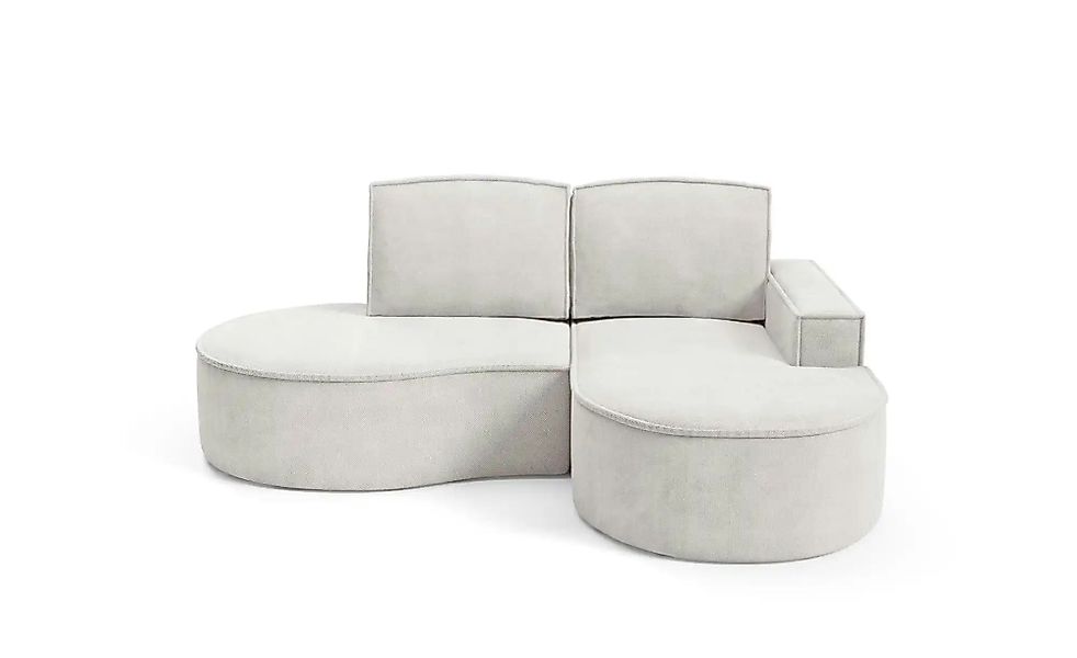 Ecksofa  Flow ¦ weiß ¦ Maße (cm): B: 210 H: 88 Polstermöbel > Sofas > Eckso günstig online kaufen