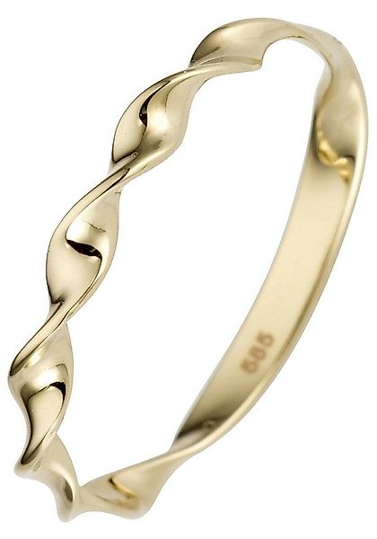 JOBO Fingerring, gedreht 585 Gold günstig online kaufen