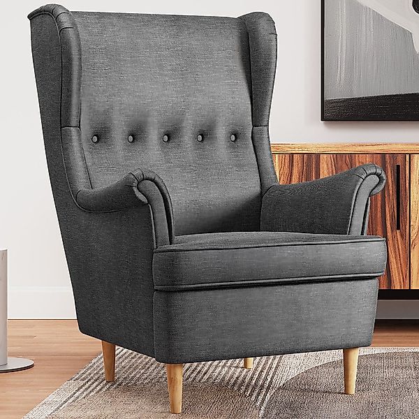 Jana Möbel Ohrensessel Luno (1), Ergonomischer günstig online kaufen