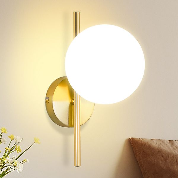 ZMH Wandleuchte Innen Modern Gold Wandlampe günstig online kaufen