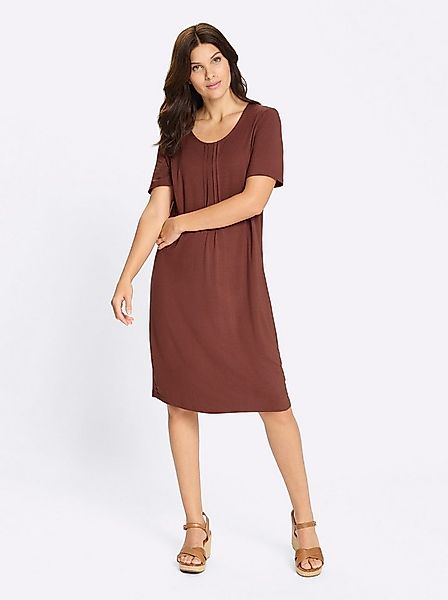 Sieh an! Jerseykleid Jersey-Kleid Kurzarm günstig online kaufen