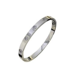Lale Collection® Armreif Edelstahl-Armreif Strass Accessoire günstig online kaufen