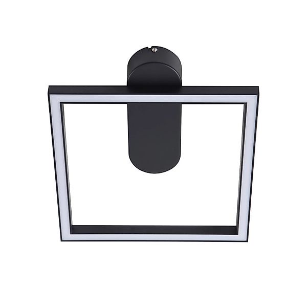 Lindby LED Deckenleuchte Yulla 10023743 Modern in Schwarz aus Aluminium 1-f günstig online kaufen