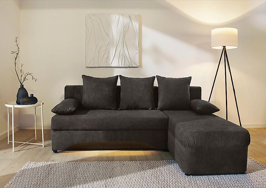Jockenhöfer Gruppe Ecksofa "Starlight, L-Form, mit dimmbarer LED-Beleuchtun günstig online kaufen