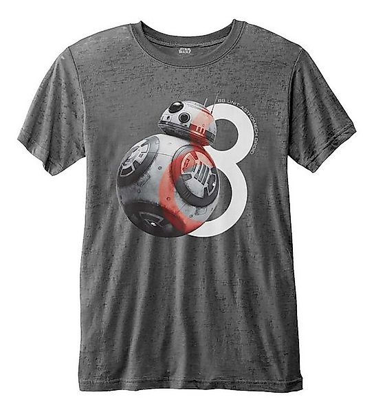 Bravado T-Shirt Star Wars Episode 8 BB-8 Big Eight günstig online kaufen