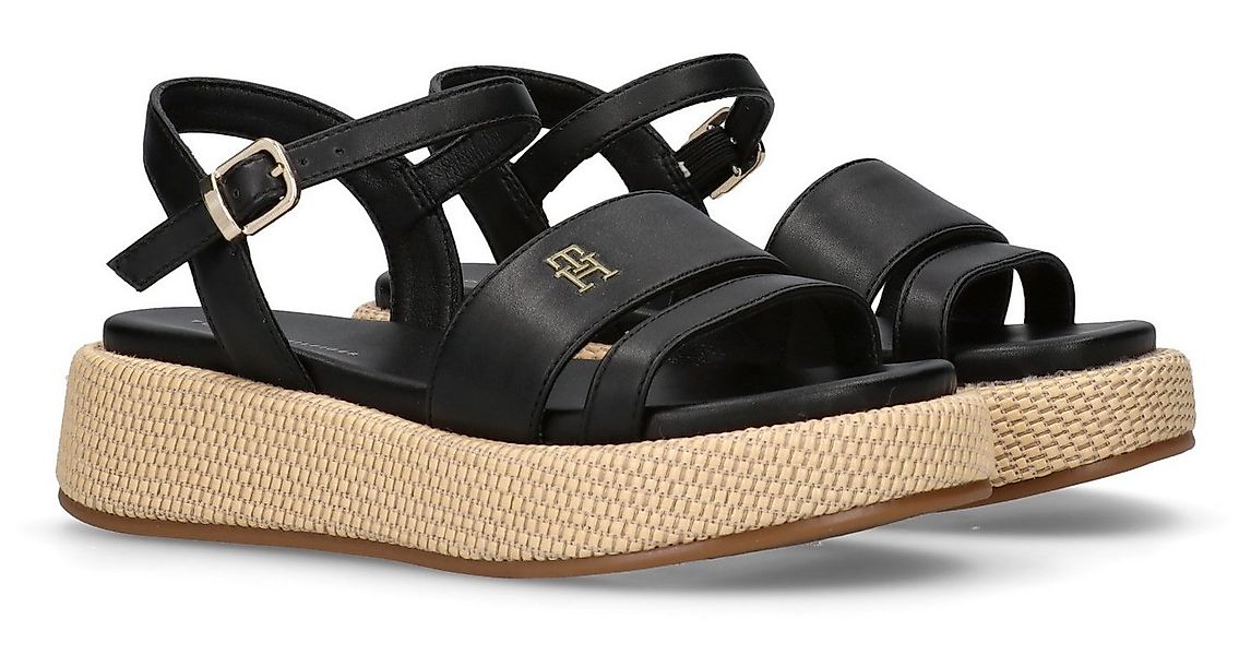 Tommy Hilfiger Keilsandalette, Sandalette, Plateausandale mit modischem Abs günstig online kaufen
