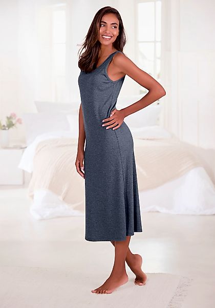 Vivance Dreams Trägerkleid 1-teilig, in weicher Rippqualität günstig online kaufen