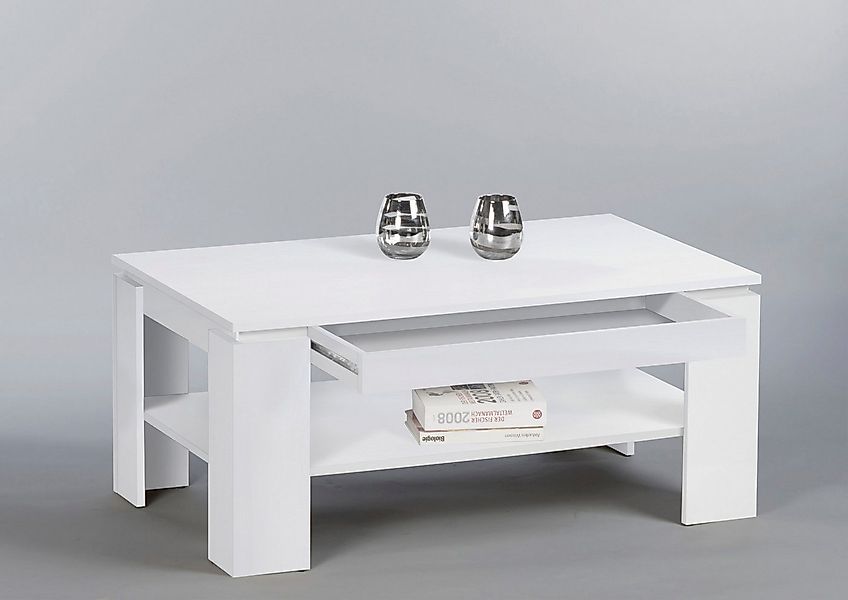 Stolkom Sp.z.o.o. Couchtisch Harrison mit Schublade, Tisch im Old Style Dek günstig online kaufen