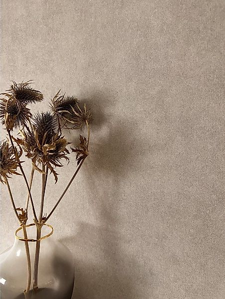 Newroom Vliestapete Zeno Helltaupe Tapete Mustertapete Unifarbe, Textil-Opt günstig online kaufen