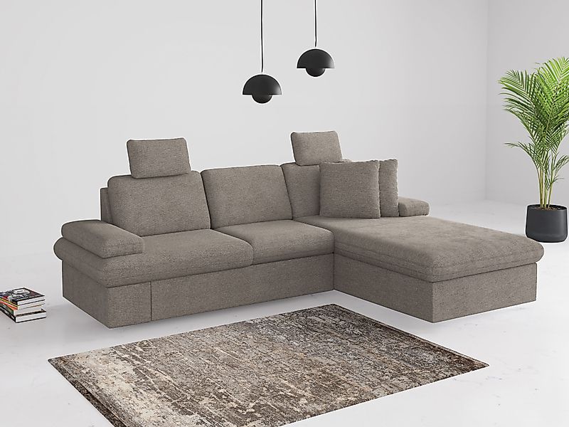 sit&more Ecksofa Moreno L-Form, B: 247 günstig online kaufen