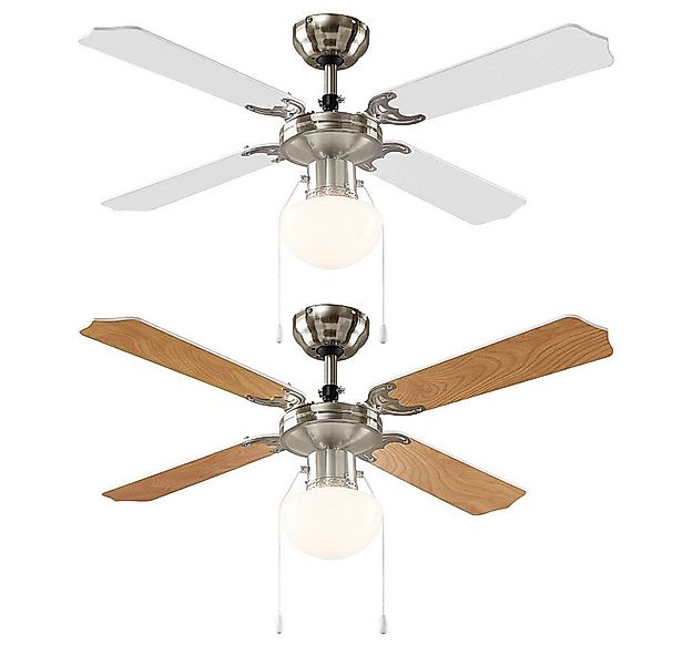 EGLO Deckenventilator, Deckenventilator Deckenlampe Lüfter Kühler LED günstig online kaufen