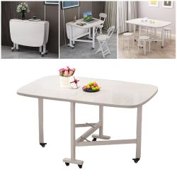 NUODWELL Esstisch Klapptisch Esstisch, Ausziehbarer Schmetterlingstisch günstig online kaufen