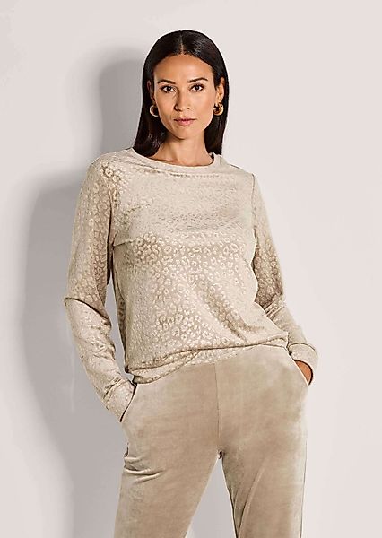 MADELEINE Langarmshirt Langarm Animal-Print Pullover günstig online kaufen