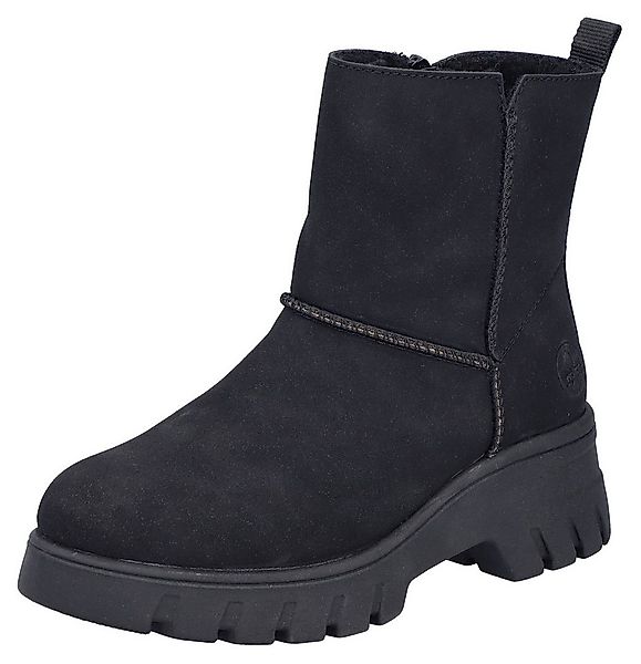 Rieker Winterboots Plateauboots, Stiefelette, Profilsohle, mit Warmfutter günstig online kaufen