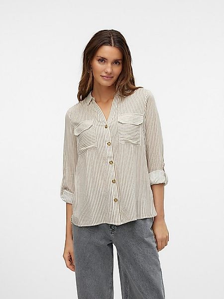 Vero Moda Hemdbluse VMBUMPY L/S SHIRT NEW WVN GA NOOS Viskose, regular fit günstig online kaufen