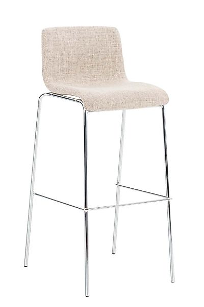 CLP Barhocker Hover Stoff, 4-Fuß Gestell günstig online kaufen