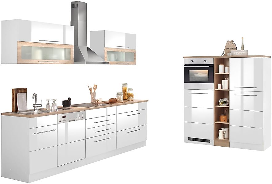 KOCHSTATION Küchenzeile KS-Wien, Breite 440 cm, günstig online kaufen