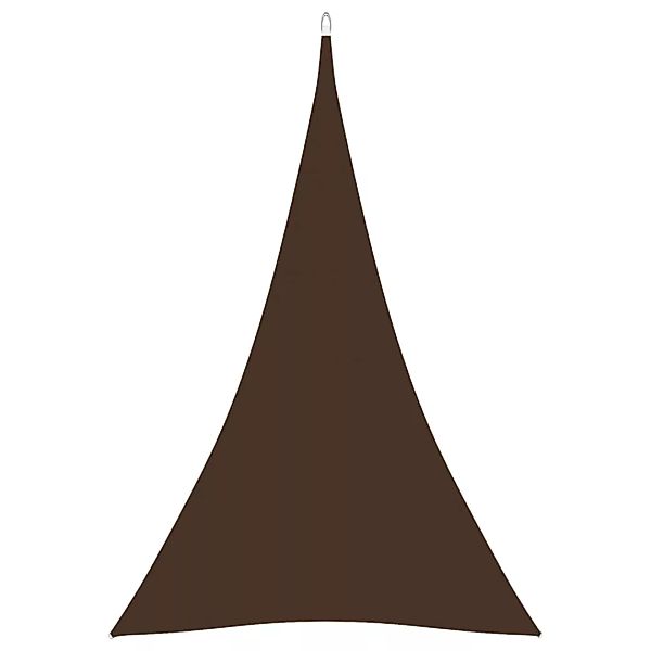 Sonnensegel Oxford-gewebe Dreieckig 4x5x5 M Braun günstig online kaufen