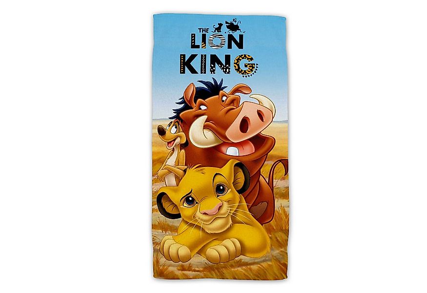 Disney The Lion King Strandtuch Baumwolle Strandtuch Frottee Badetuch mit P günstig online kaufen
