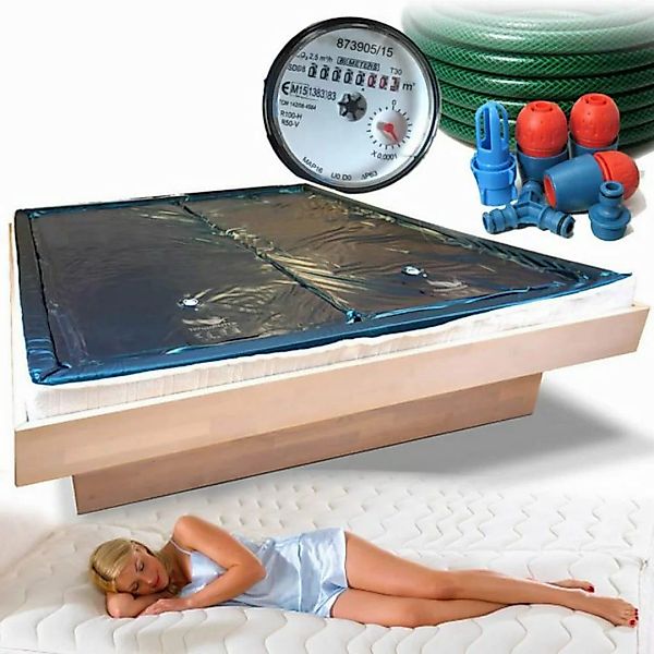 Traumreiter, Wasserbett 2x Wasserbettmatratze +Sicherheitswanne+Schlauch+Wa günstig online kaufen