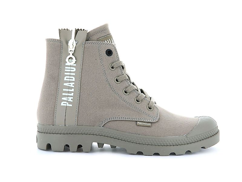 Palladium Boots Womens PAMPA 2 BACK ZIP CANVAS DUNE günstig online kaufen
