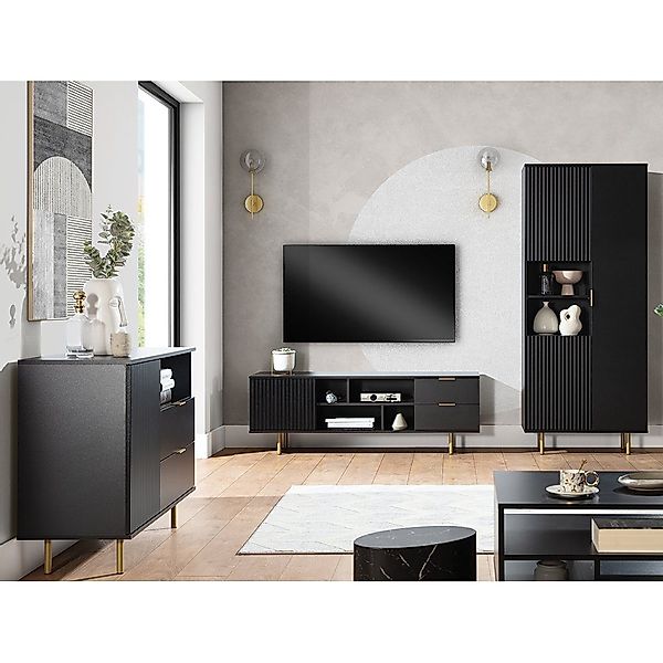 Lomadox Wohnzimmer-Set NADOR-132, (Mega-Spar-Set, 3-St., 3-tlg), günstig online kaufen