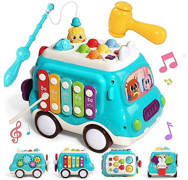 CLTYQ Lernspielzeug Montessori Musikspielzeug ab 1 Jahr, Lernspielzeug mit günstig online kaufen