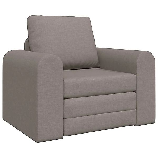 vidaXL Schlafsofa Taupe 98 x 71 x 83 cm Stoff 4106660 günstig online kaufen