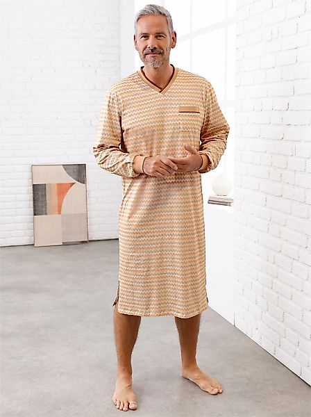 Kings Club Nachthemd "Nachthemd" Brusttasche günstig online kaufen