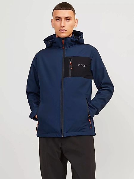 Jack & Jones Softshelljacke "JJ JJTYSON SOFTSHELL JACKET", mit Kapuze günstig online kaufen