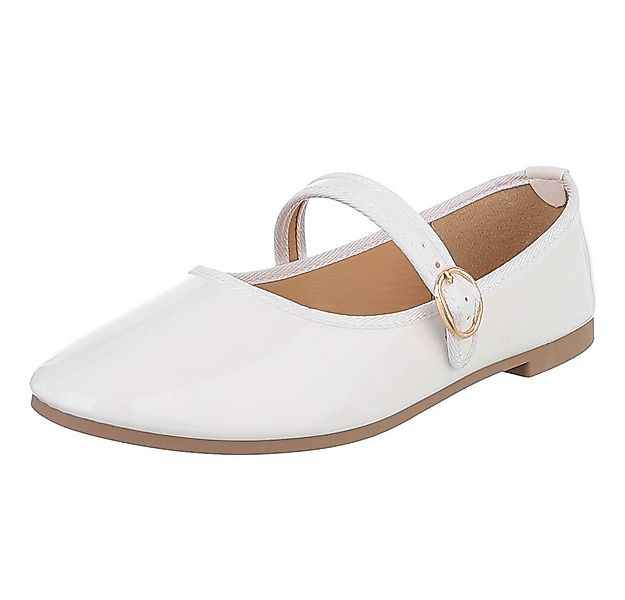 Ital-Design Eleganter Mary Jane Schuh mit Riemen – für Alltag und Anlässe S günstig online kaufen