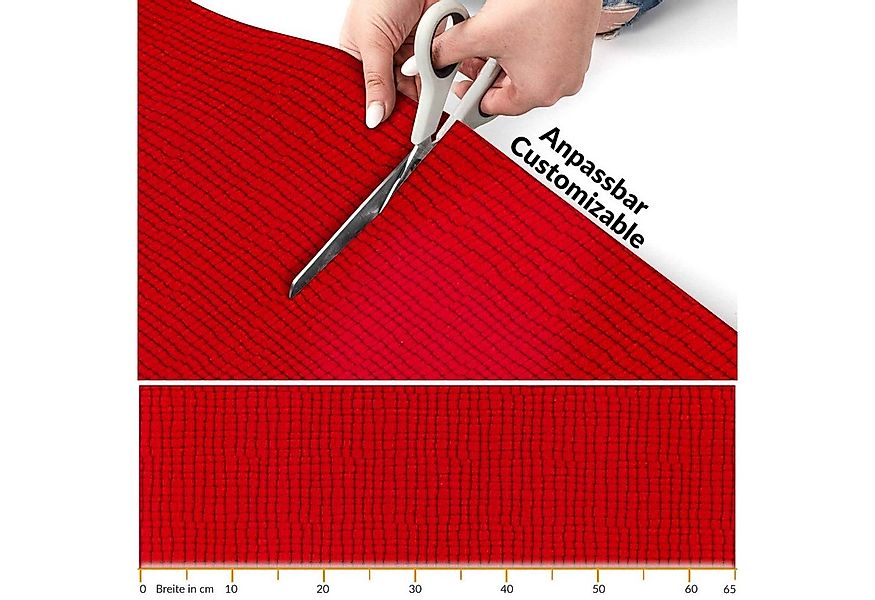 ANRO Küchenläufer Flurläufer WILSON Premium Teppichläufer Textil, Eckig, Hö günstig online kaufen