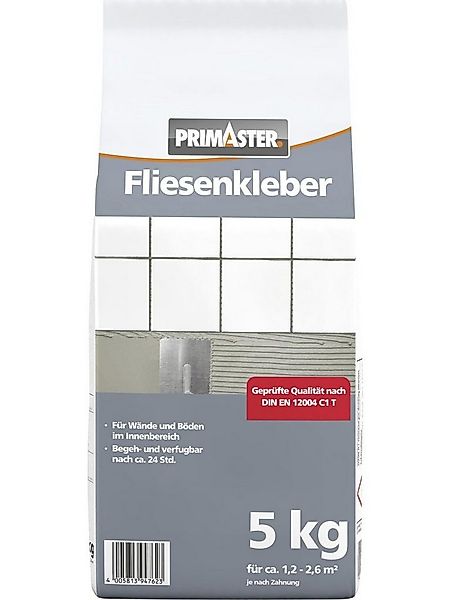 Primaster Fliesenkleber Primaster Fliesenkleber 5 kg günstig online kaufen