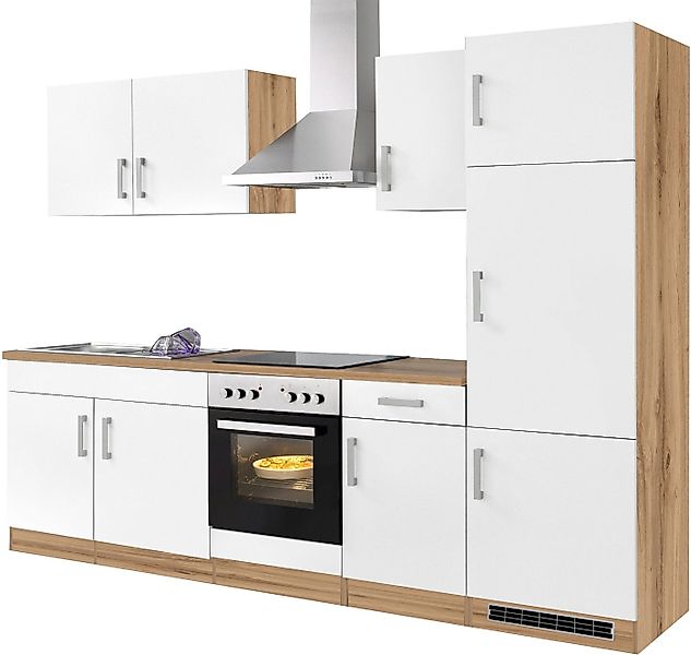 KOCHSTATION Küchenzeile KS-Toronto, Breite 270 cm, mit E-Geräten günstig online kaufen