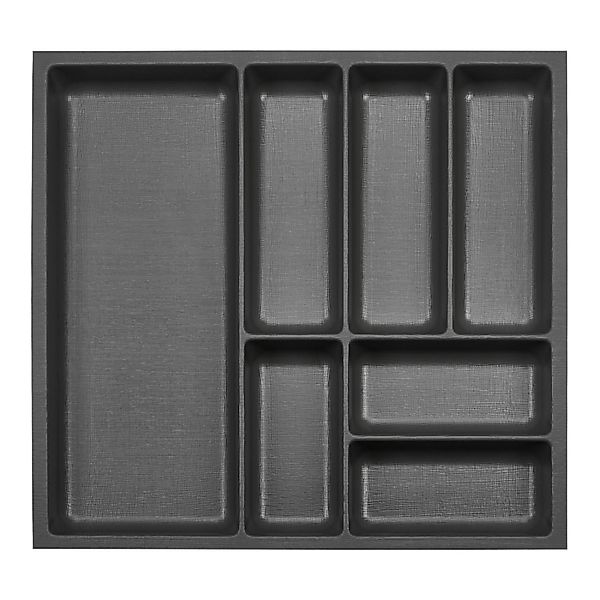SOTECH ORGA-BOX-3 Besteckeinsätze Tiefe 473 mm Höhe 50,5 mm Anthrazit Schub günstig online kaufen