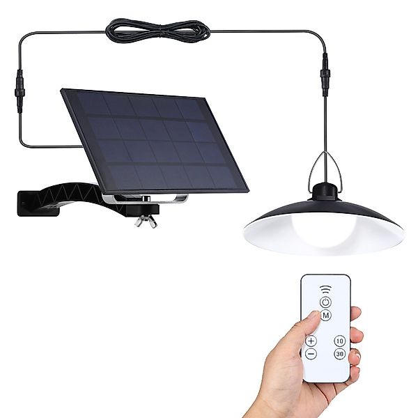 Rosnek Außen-Deckenleuchte Outdoor Solar Pendant Lights günstig online kaufen